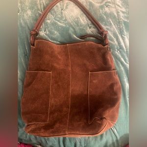 Ellington Bags | Ellington Suede Hobo | Color: Brown